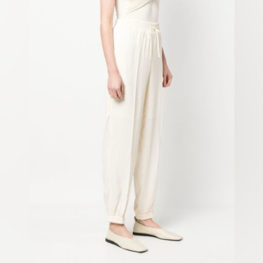Jill Sander tapered drawstring trousers 34/ 2 ( XS )